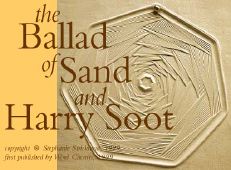 title image of a sand drawing from The Ballad of Sand and Harry Soot