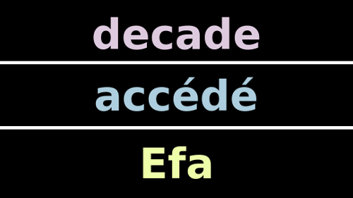 Hexes, Sextes, and Hexen words