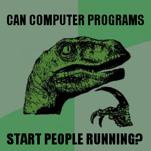 Can a computer program ... get people running?