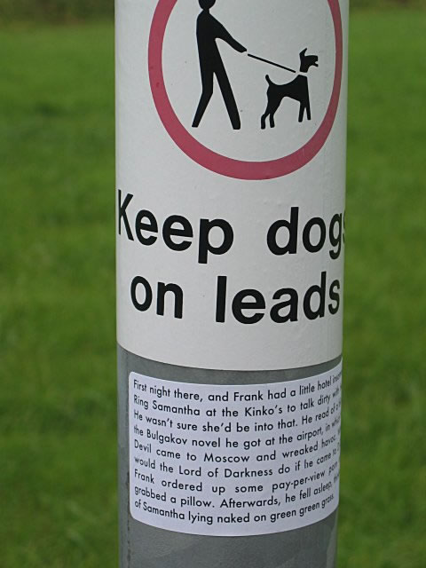 Implementation sticker in Cambridge England