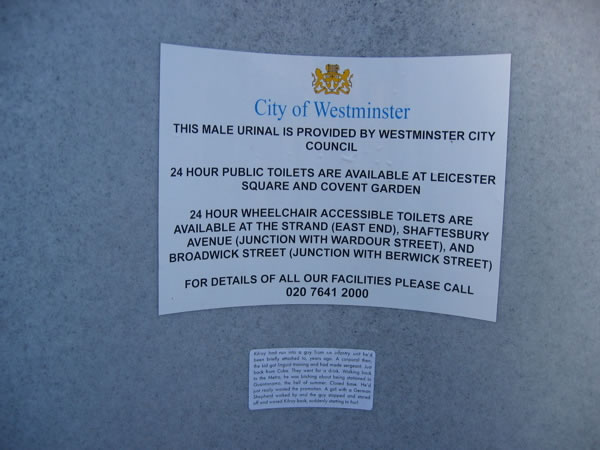 Implementation sticker in London