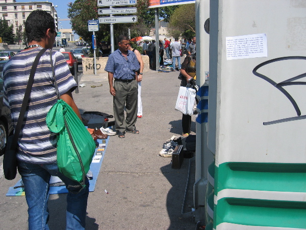 Implementation sticker in Marseilles