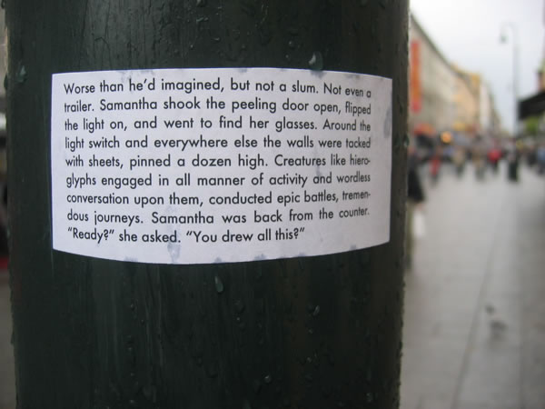 Implementation sticker in Oslo