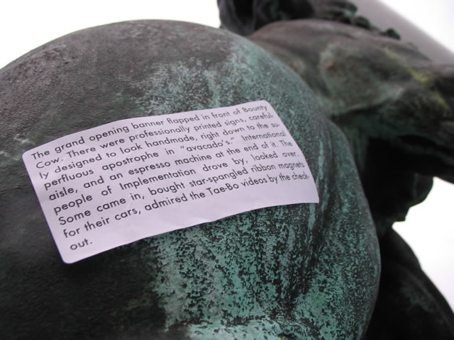 Implementation sticker in Bergen Norway