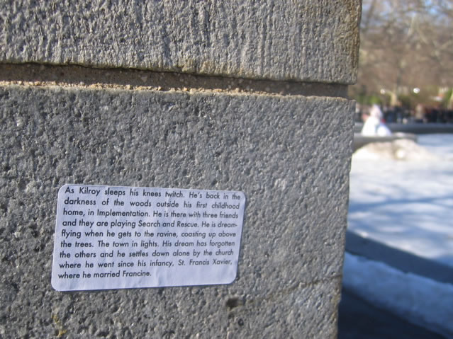 Implementation sticker in New York