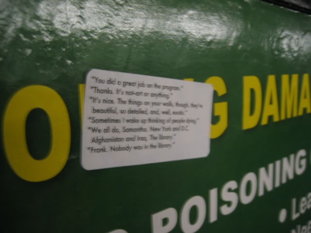 Implementation sticker in New York