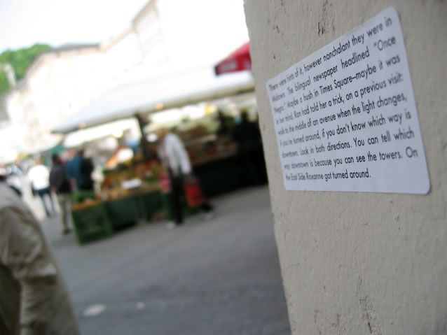 Implementation sticker in Salzburg Austria