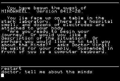 screen from the Apple //e Mindwheel