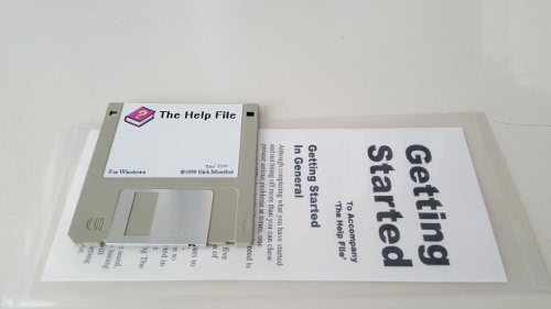 The Help File disk