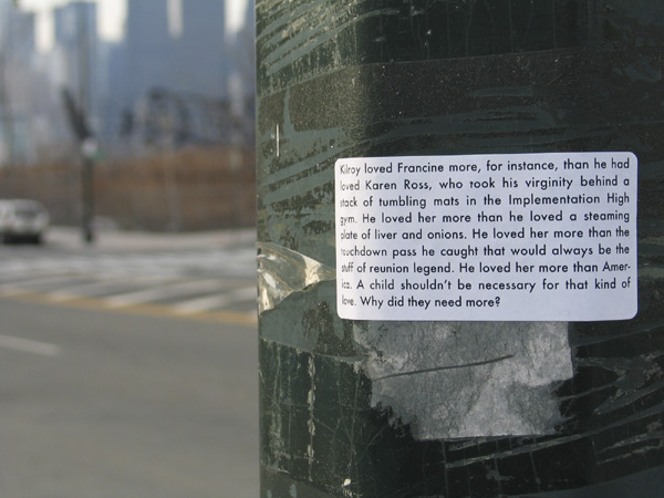 Implementation sticker in Long Island City New York