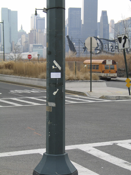 Implementation sticker in Long Island City New York