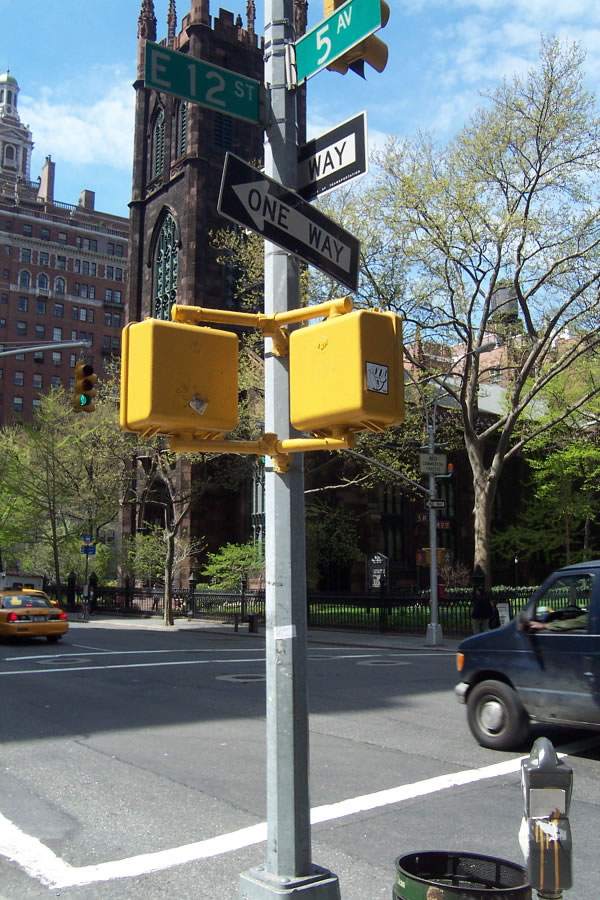 Implementation sticker in New York