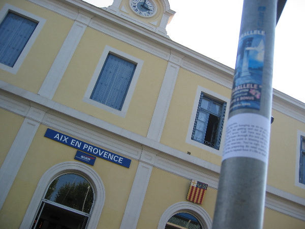 Implementation sticker in Aix-en-Provence France