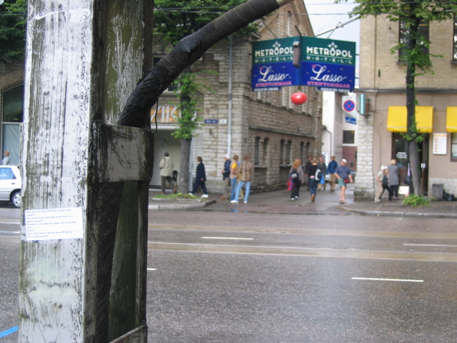 Implementation sticker in Tallinn Estonia