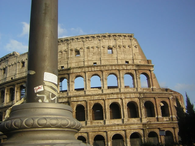 Implementation sticker in Rome