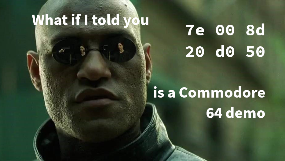 What if I told you You have a double - Matrix Morpheus